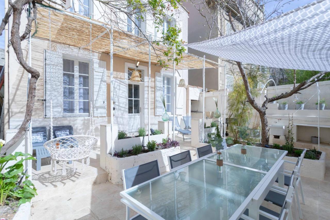 La Maison De Famille 3 Chambres 8 Pers Terrasse Parking Clim Marselha Exterior foto